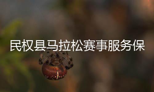 保障工作推进赛事民权县马拉松会召开服务