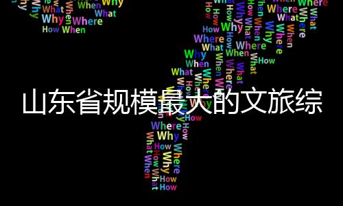 文旅体开综合山东省规模最大的业